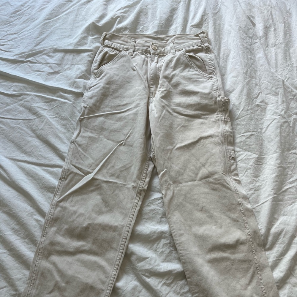 Brandy Melville white cargo pants